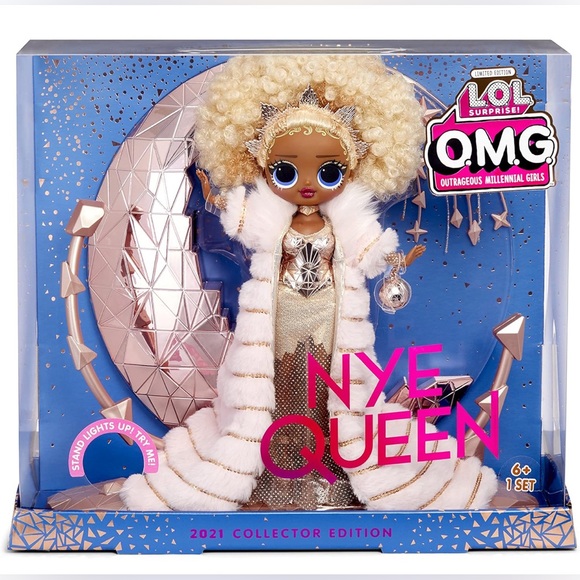 L.O.L. Surprise! Holiday OMG 2021 Collector NYE Queen...